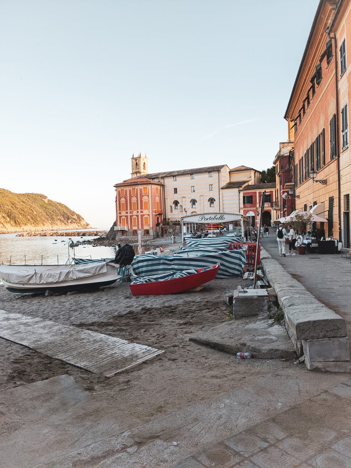 Ristorante Portobello, Baia del Silenzio, Sestri Levante